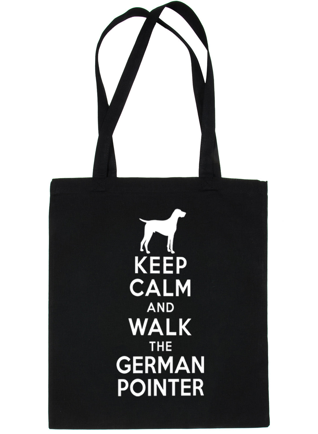 Keep Calm and Walk German Pointer Dog Lover Bag For Life Shopping Tote Bag