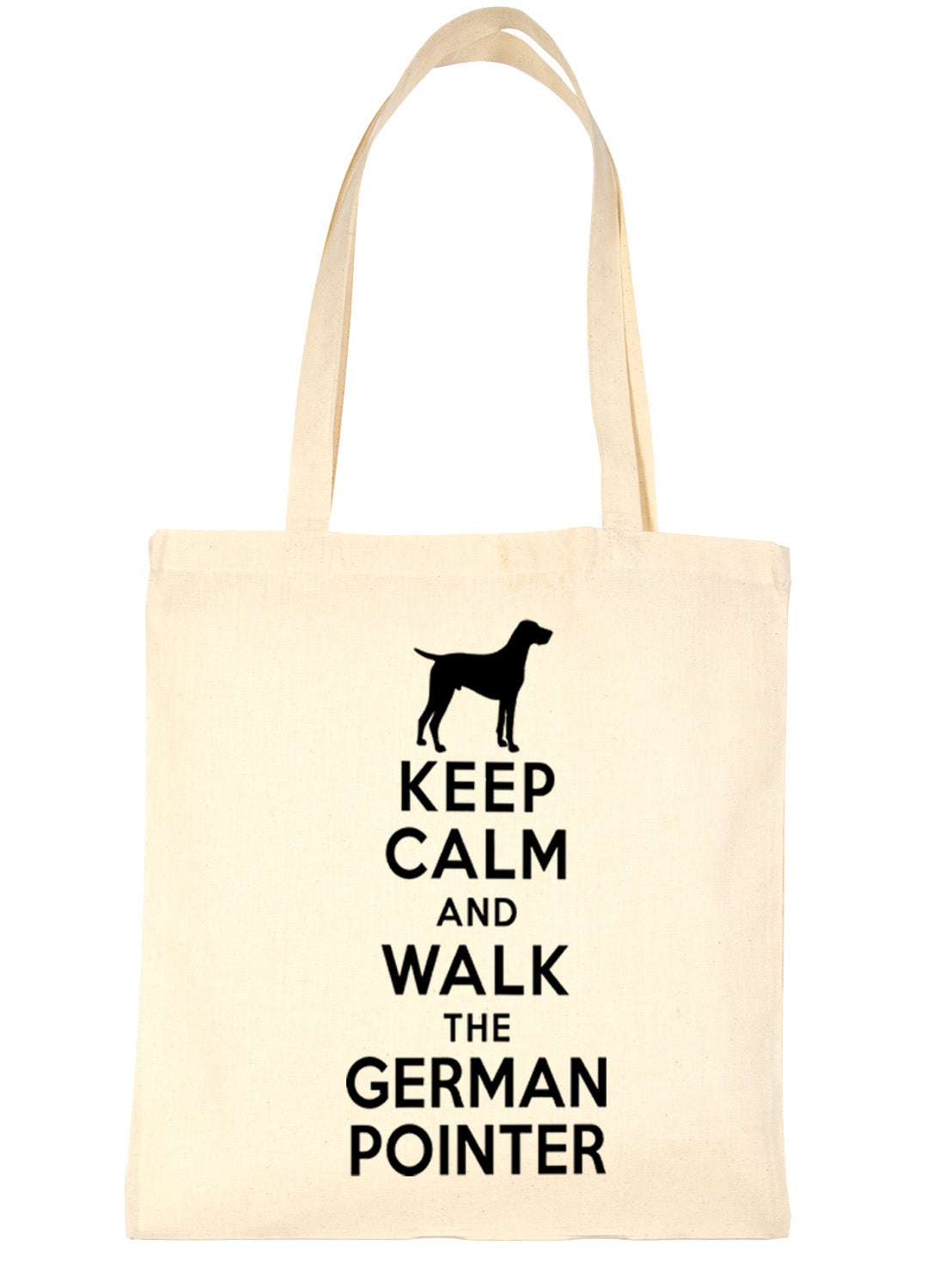 Keep Calm and Walk German Pointer Dog Lover Bag For Life Shopping Tote Bag