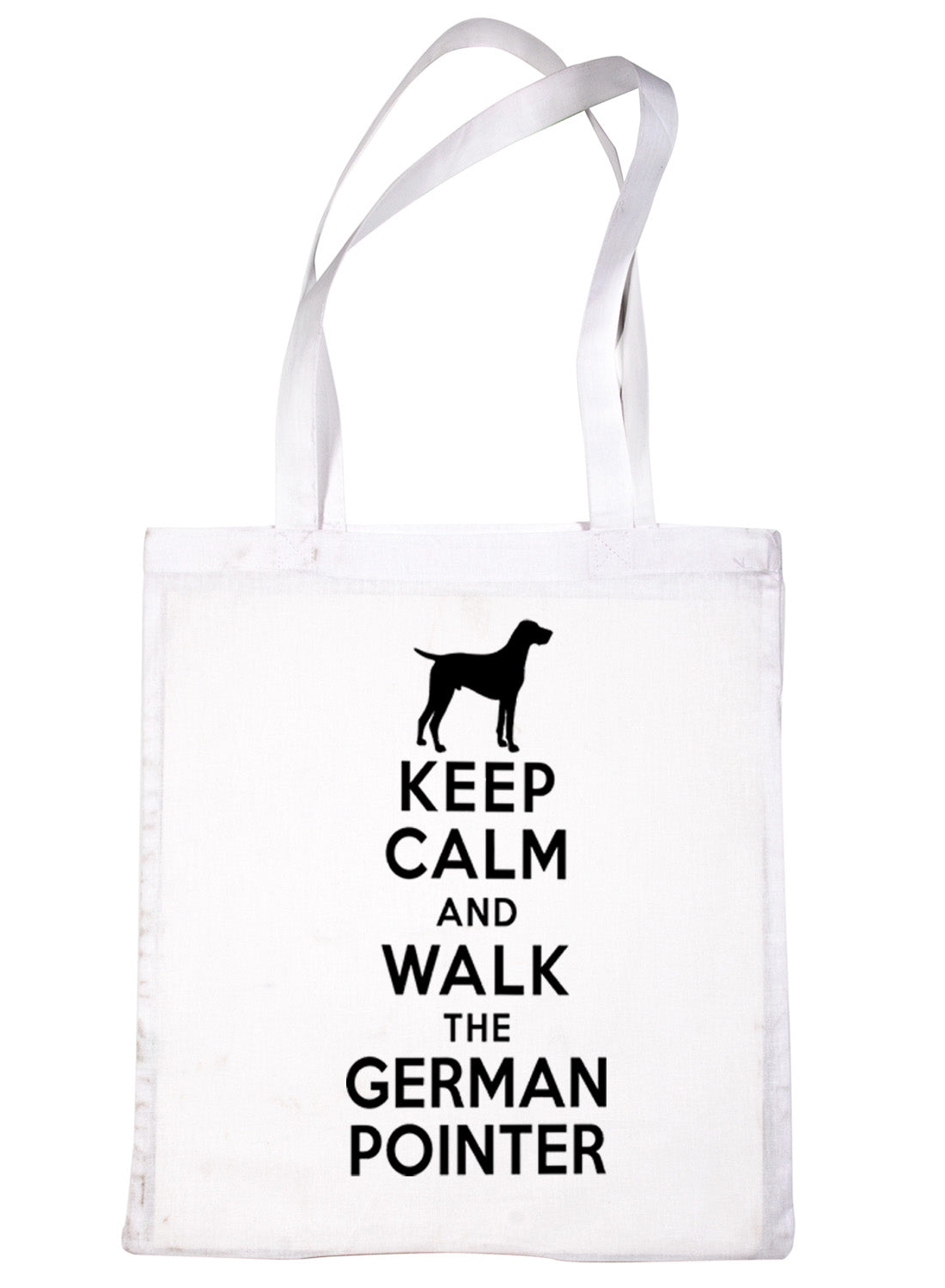 Keep Calm and Walk German Pointer Dog Lover Bag For Life Shopping Tote Bag
