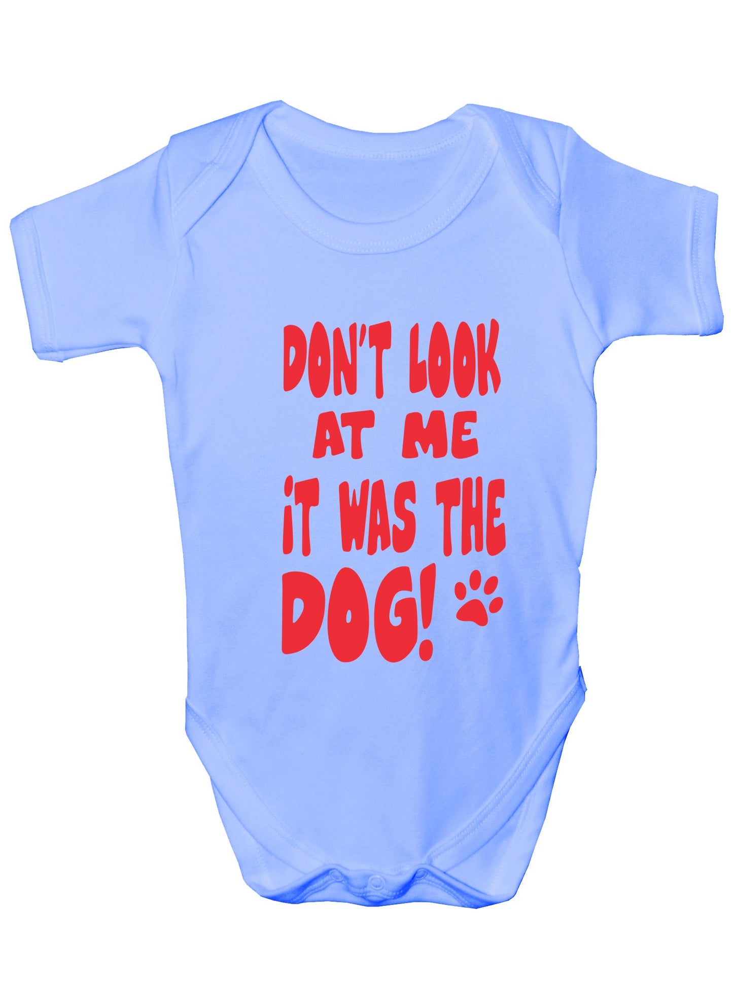 Don't Look At Me Smell Is Dog Funny Babygrow Onesie