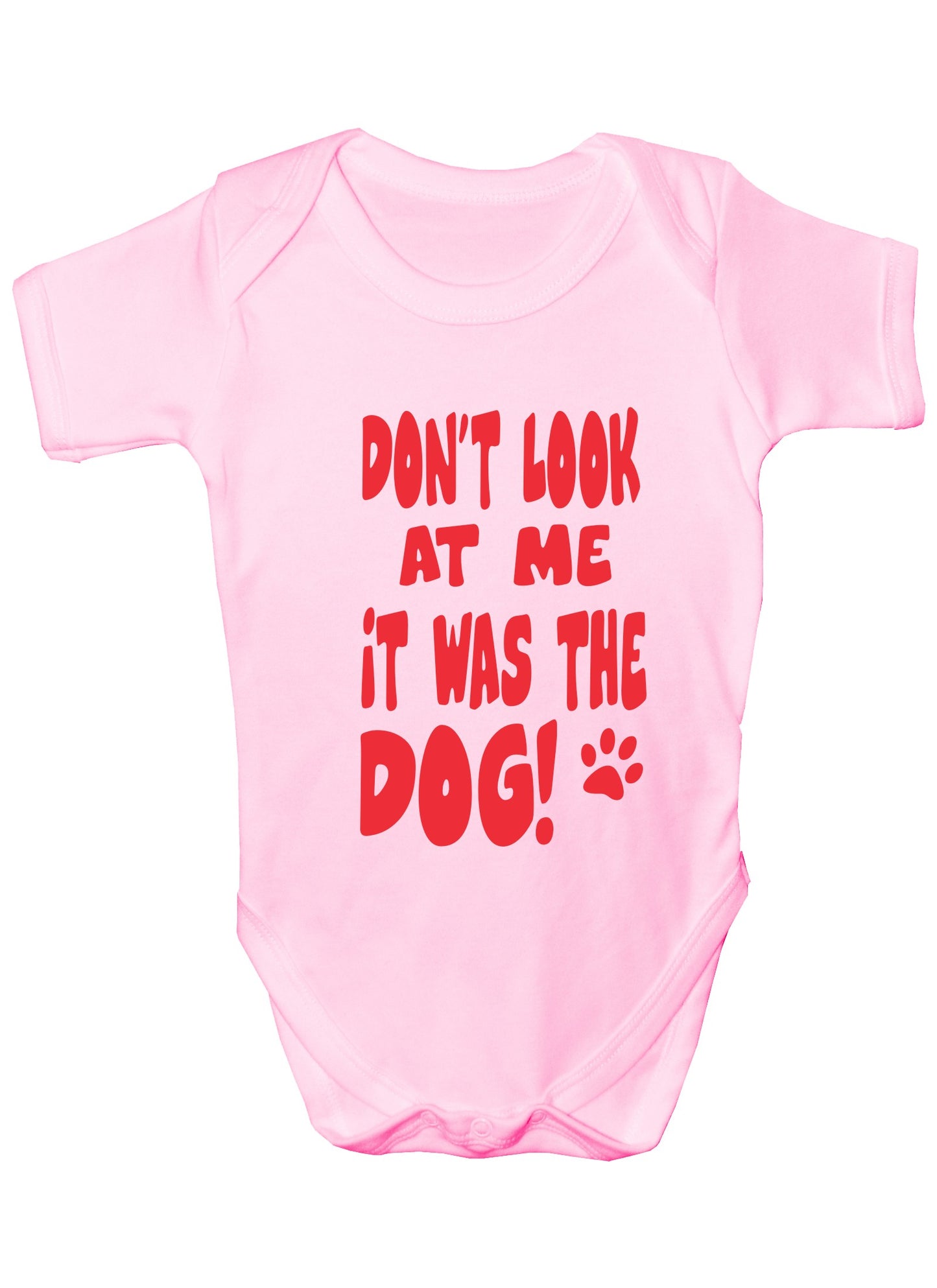 Don't Look At Me Smell Is Dog Funny Babygrow Onesie