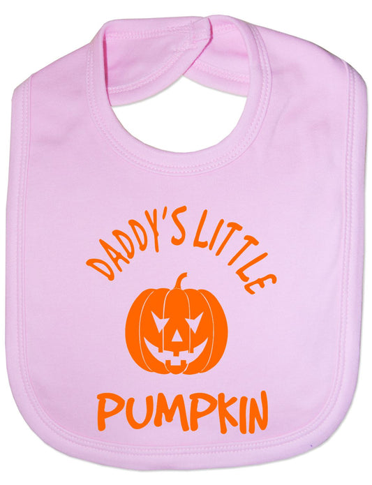 Daddy's Little Pumkin Halloween Feeding Bib Present