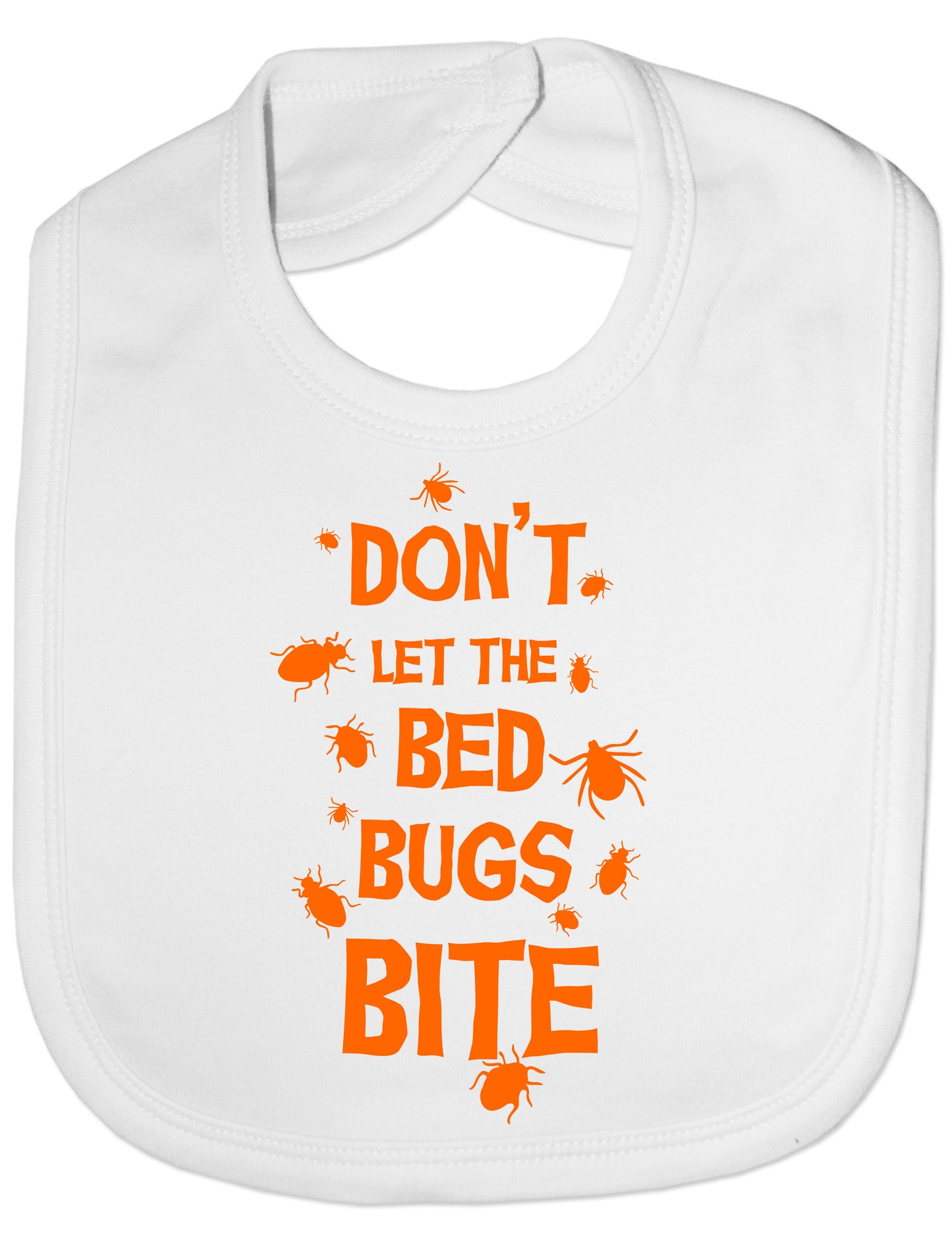 Don't Let Bed Bugs Bite Halloween Feeding Bib