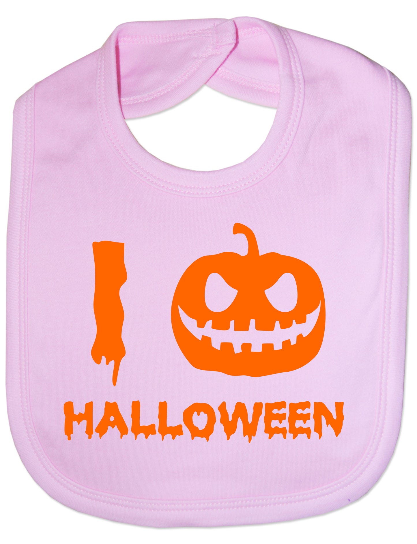 I Love Halloween Feeding Bib