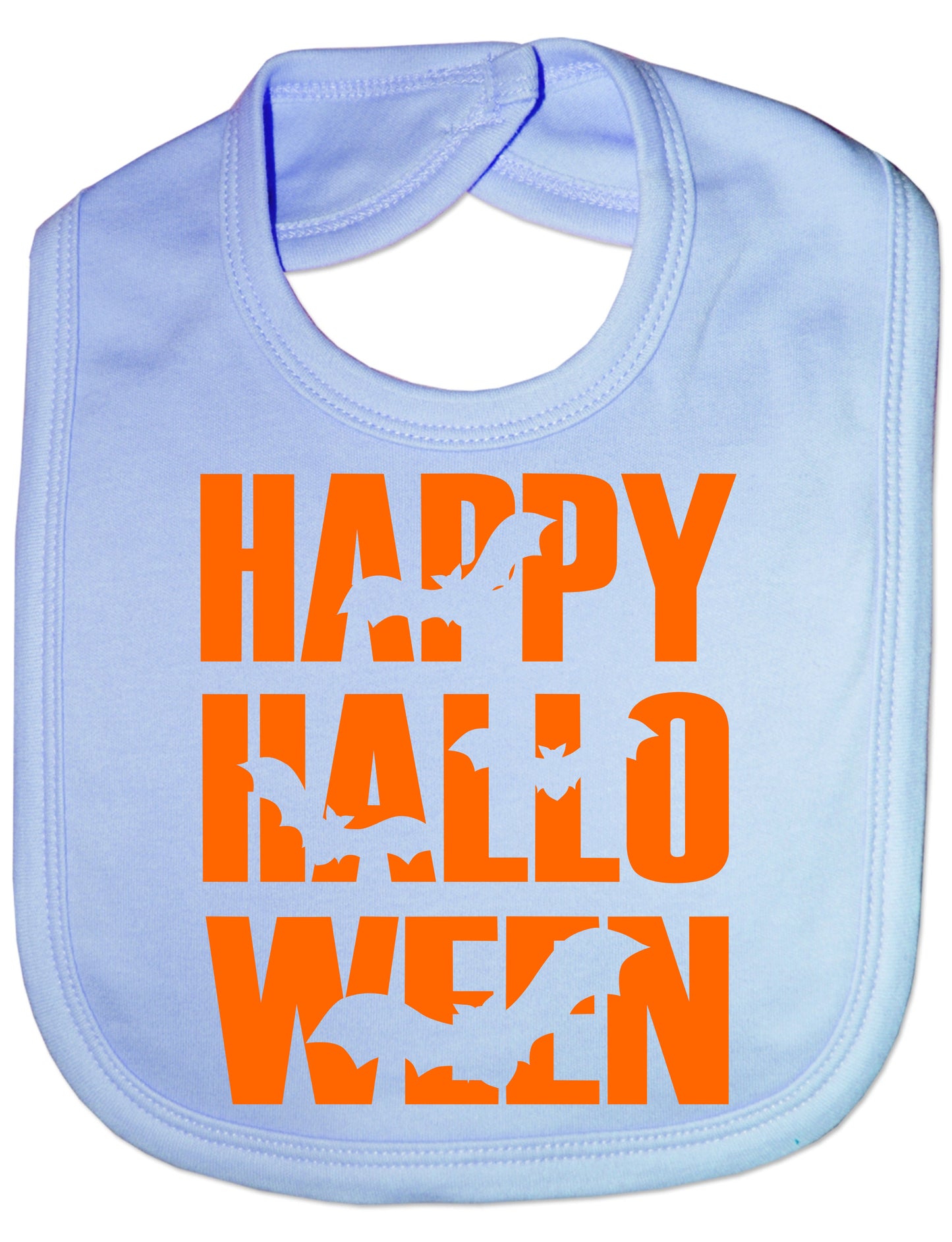 Halloween Bats Scary Spooky Feeding Bib