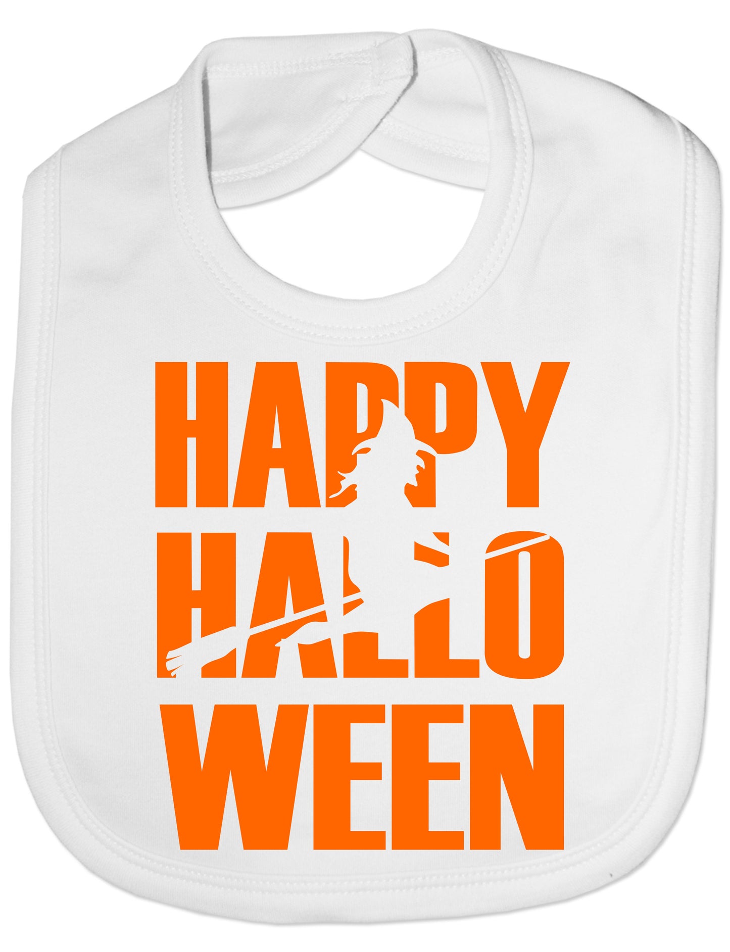 Halloween Witch Spooky Scary Feeding Bib