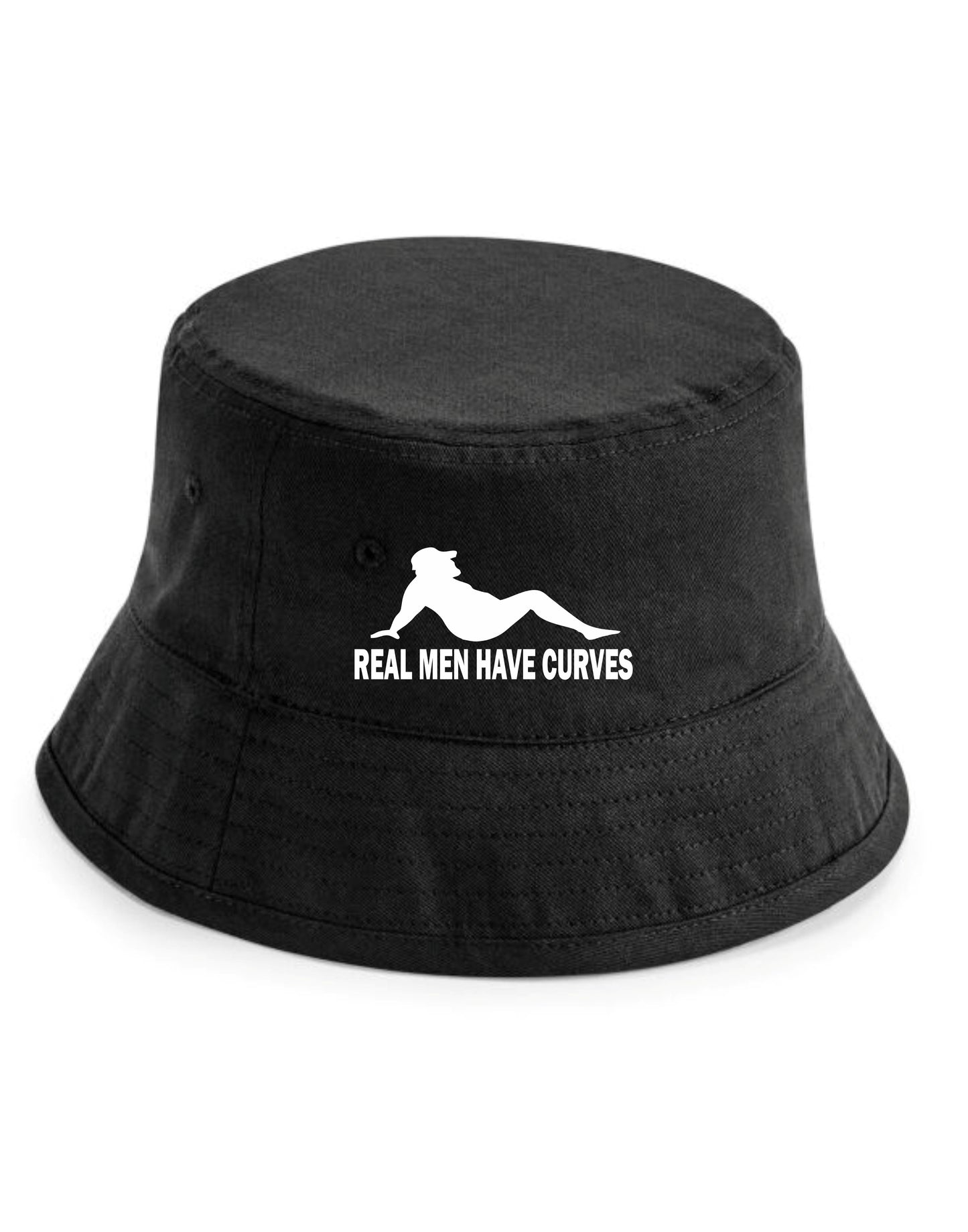 Real Men Have Curves Bucket Funny Birthday Gift for Men