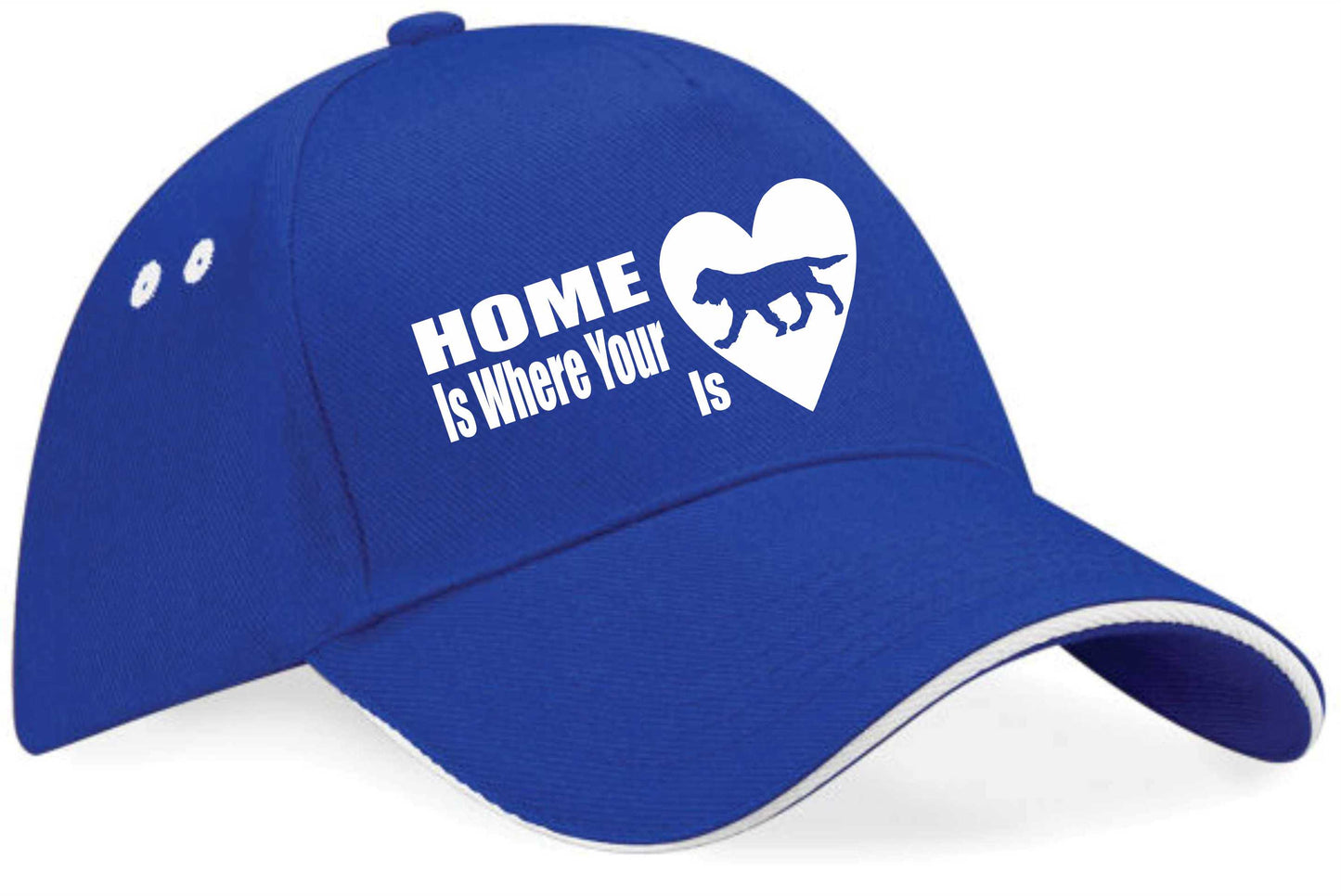 Home Is Where Sprocker Is Baseball Cap Dog Lovers Gift For Men & Ladies