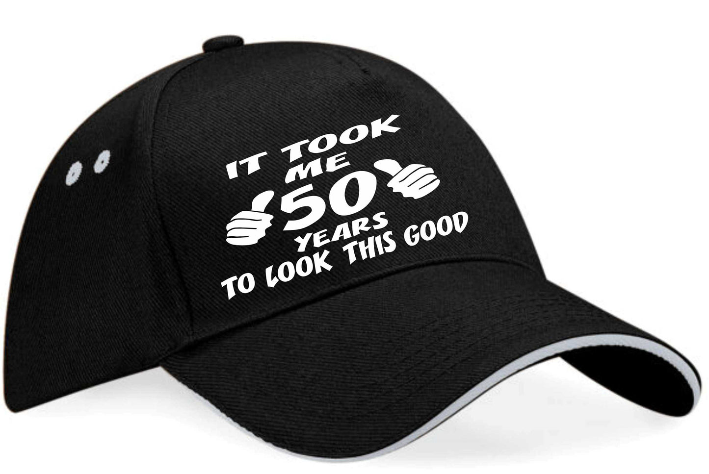 It Took 50 Years Look This Good Baseball Cap 50th Birthday Gift For Men & Women