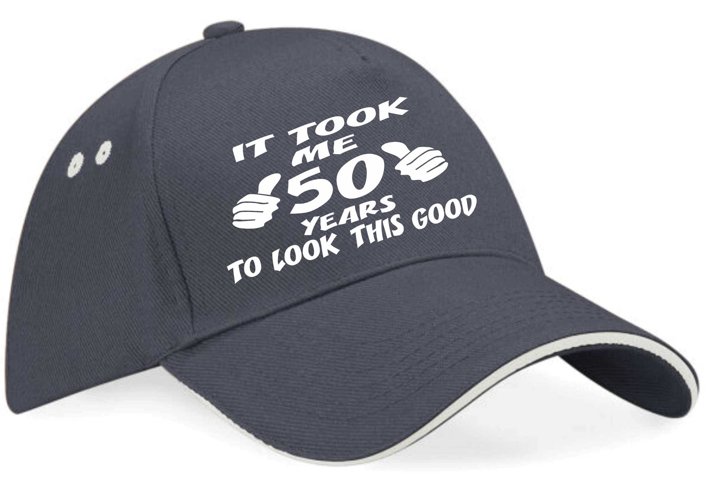 It Took 50 Years Look This Good Baseball Cap 50th Birthday Gift For Men & Women