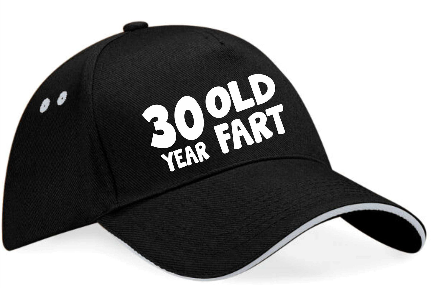 30 Year Old Fart Baseball Cap 30th Birthday Gift For Men & Women