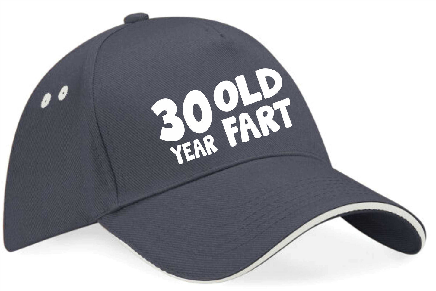 30 Year Old Fart Baseball Cap 30th Birthday Gift For Men & Women
