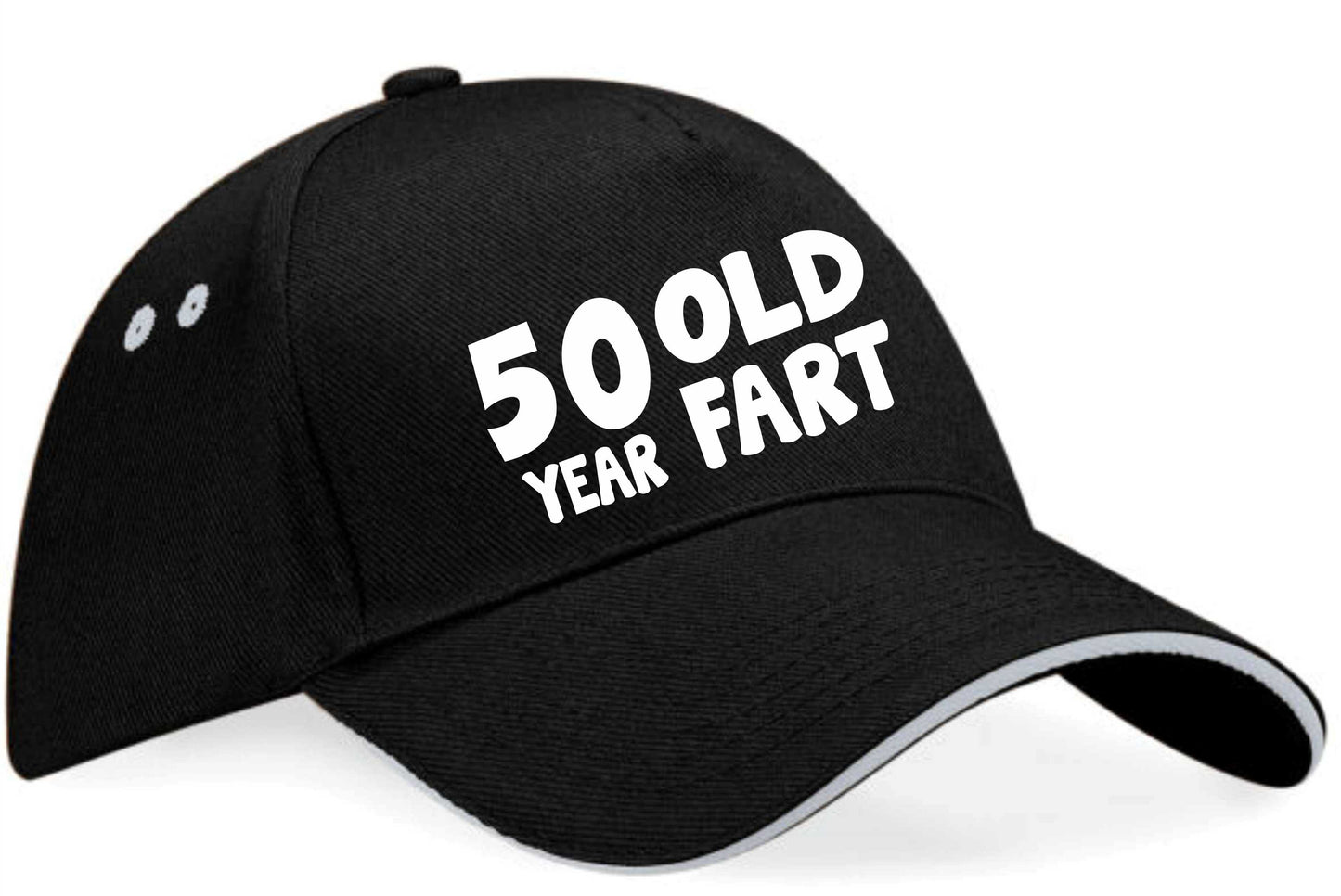 50 Year Old Fart Baseball Cap 50th Birthday Gift For Men & Women