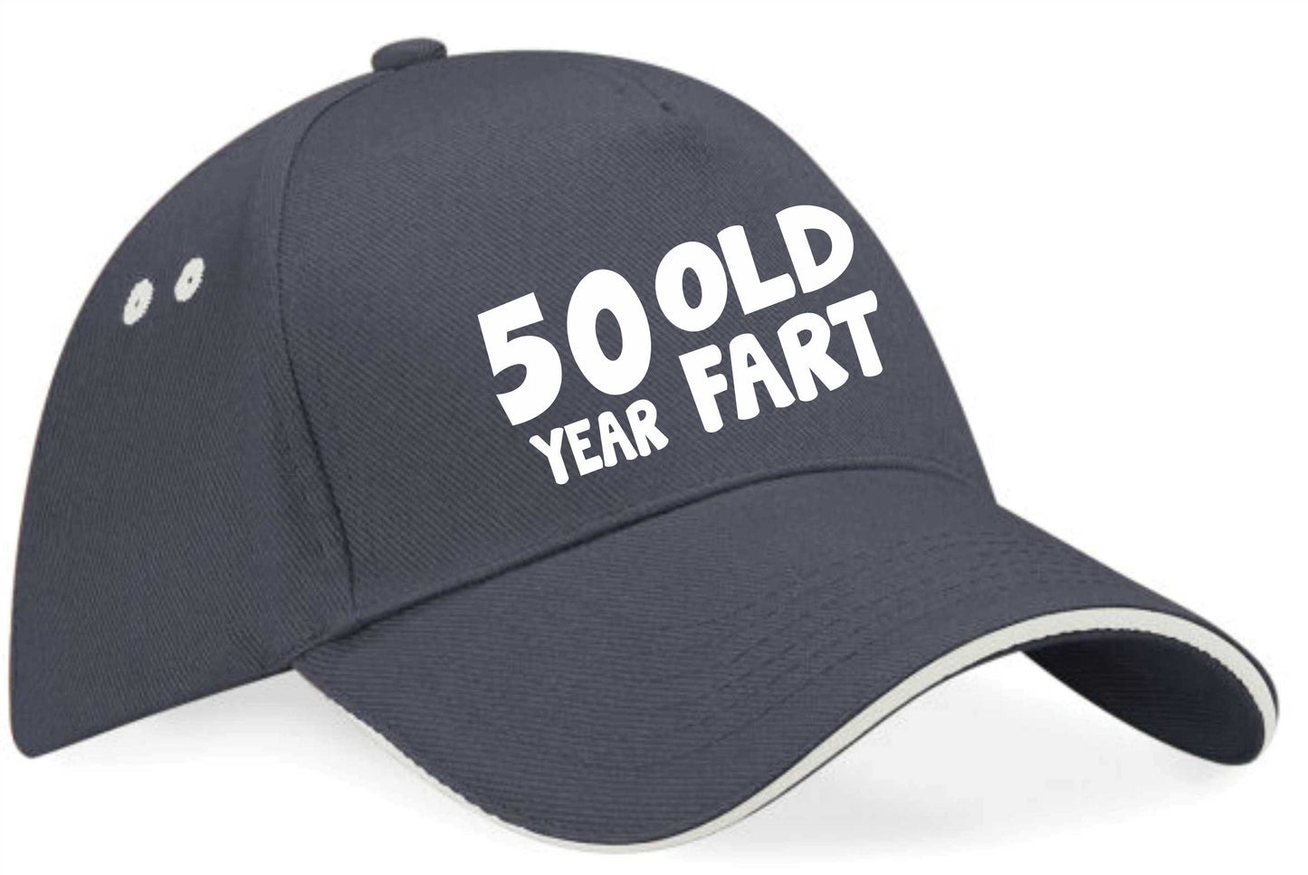 50 Year Old Fart Baseball Cap 50th Birthday Gift For Men & Women