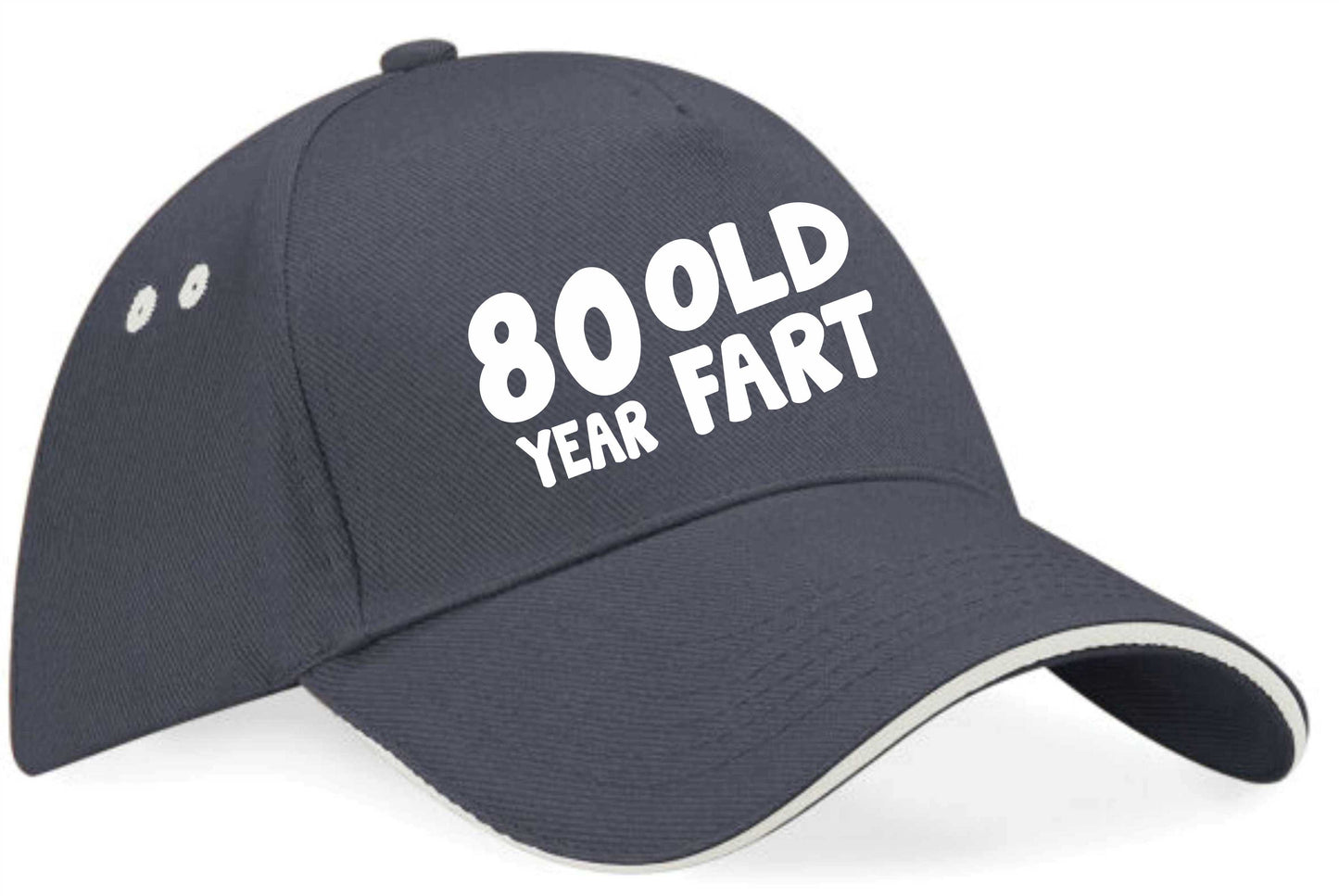 80 Year Old Fart Baseball Cap 80th Birthday Gift For Men & Women
