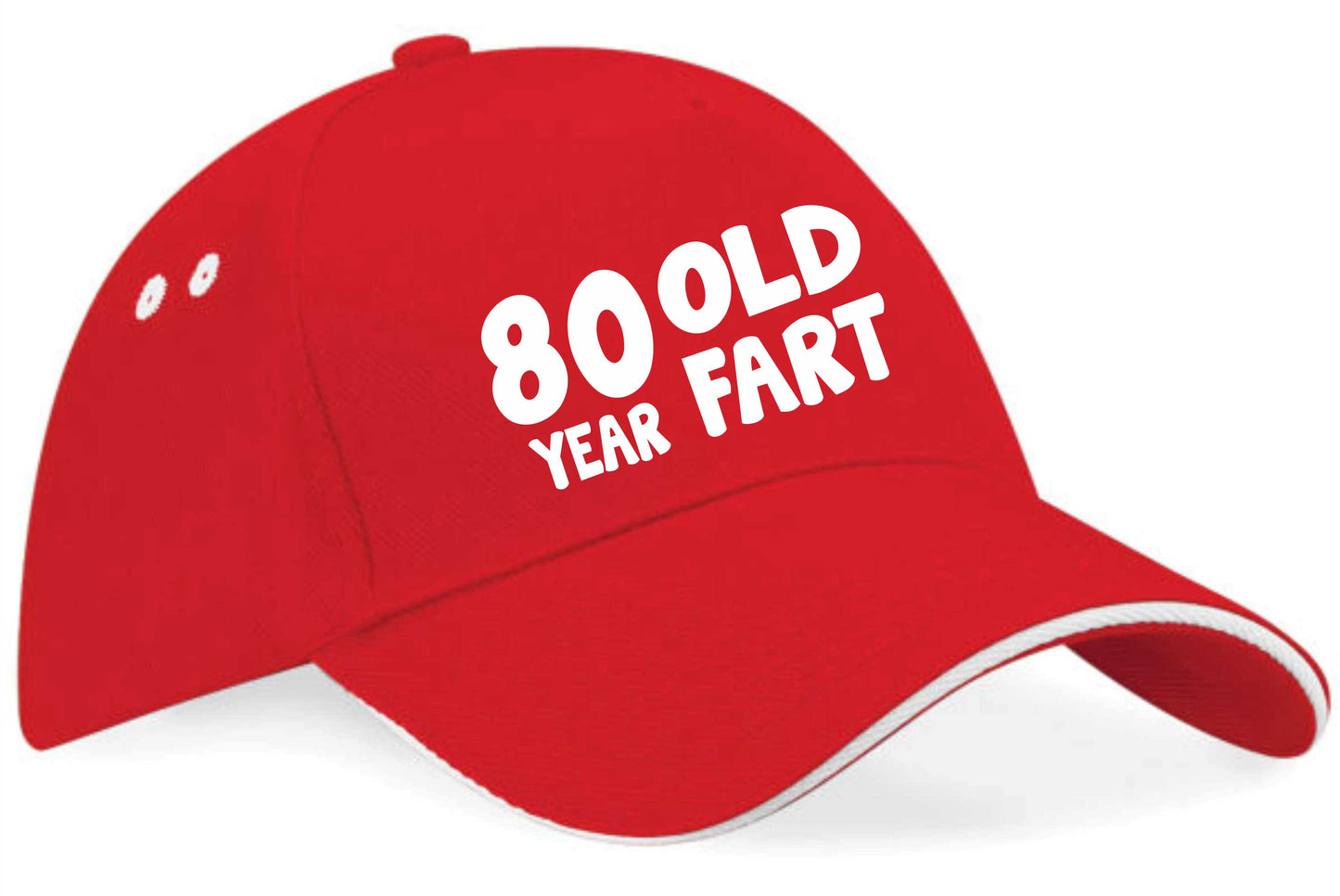80 Year Old Fart Baseball Cap 80th Birthday Gift For Men & Women