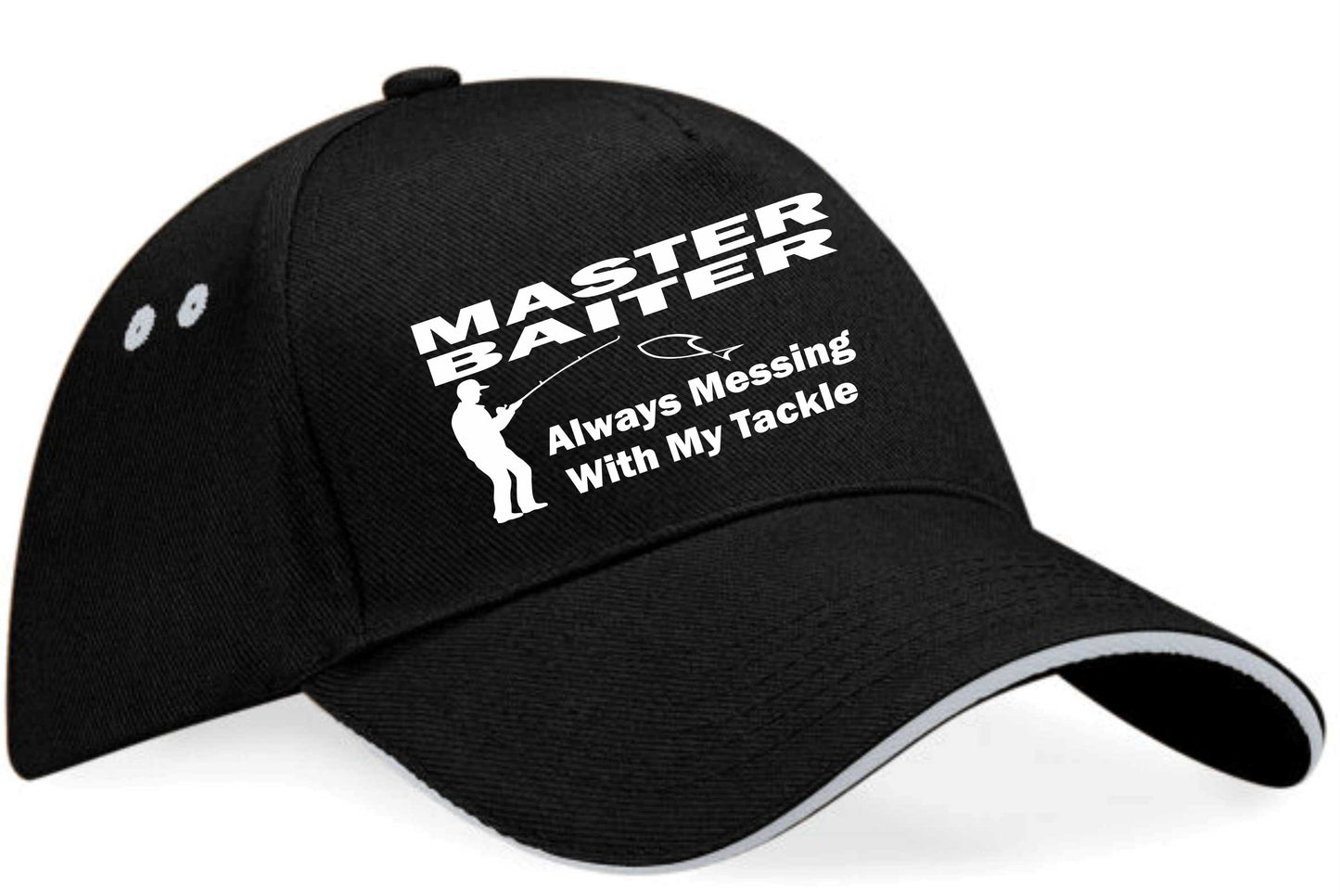 Master Baiter Baseball Cap Fishermans Fishing Gift For Men & Women