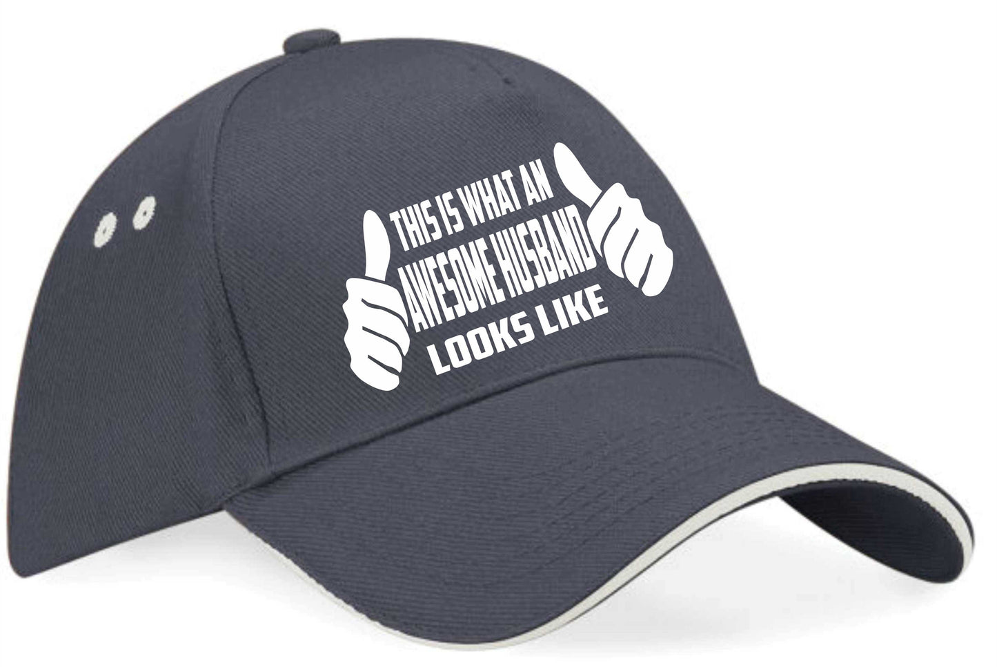 This Is What Awesome Husband Looks Like Baseball Cap Birthday Gift For Men