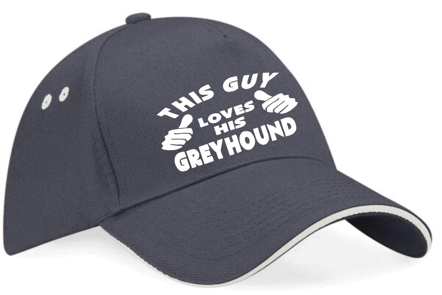 This Guy Loves His Greyhound Baseball Cap Dog Lover Birthday Gift For Men