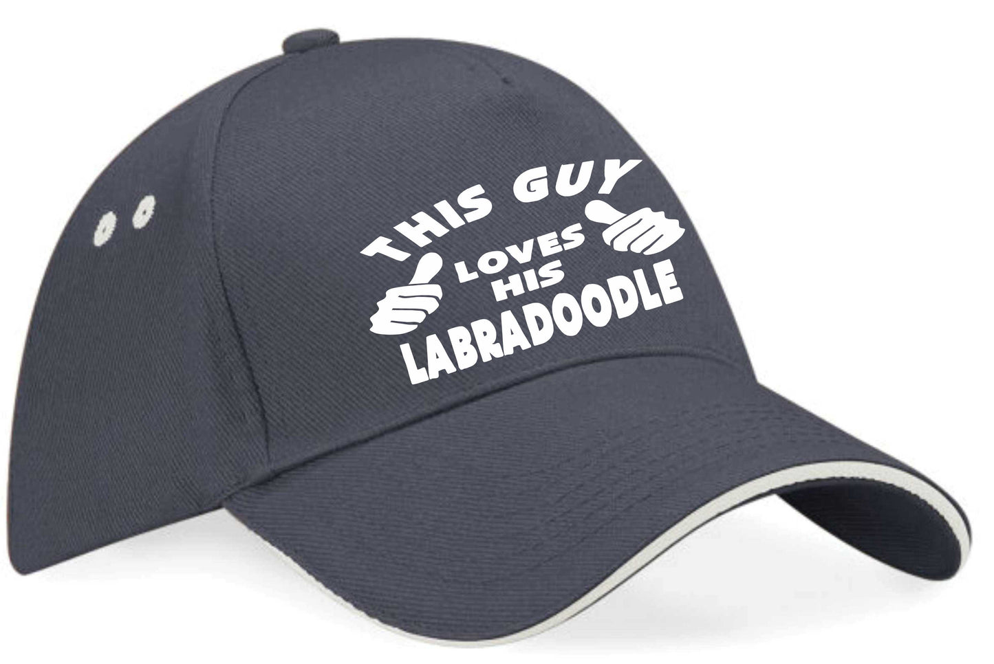 This Guy Loves His Labradoodle Baseball Cap Dog Lover Birthday Gift For Men