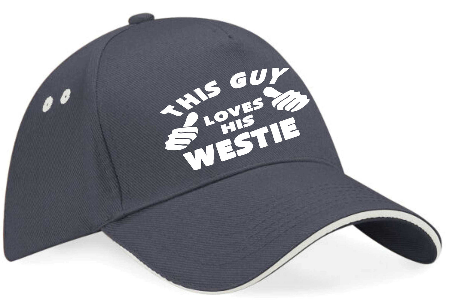 This Guy Loves His Westie Baseball Cap Dog Lover Birthday Gift For Men