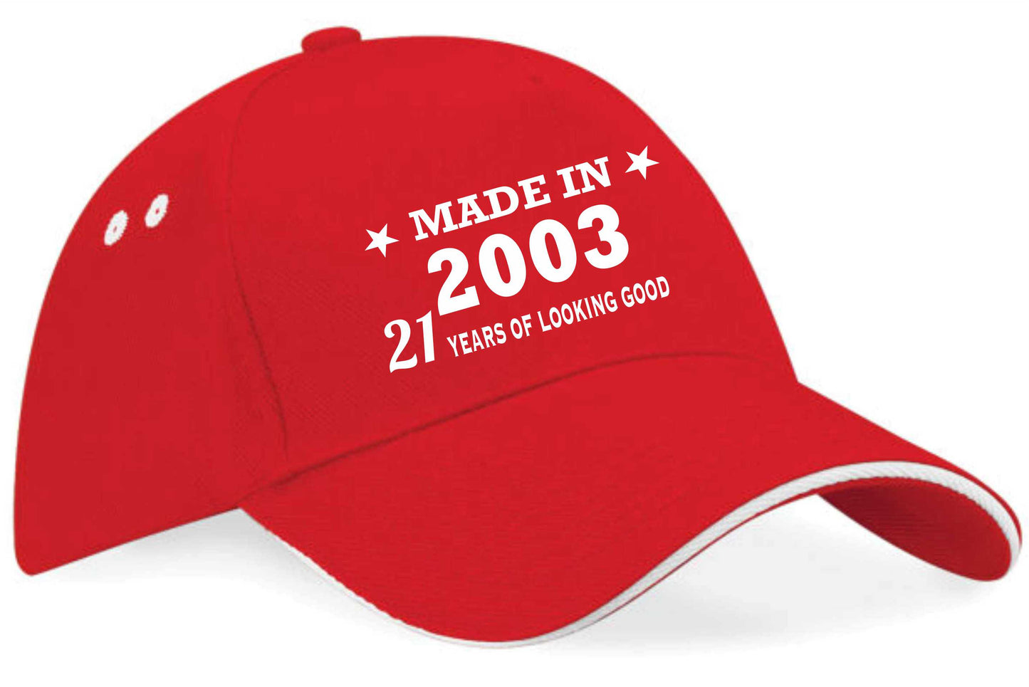 Made in 2003 21st Birthday Baseball Cap 21 Year Old Gift For Men & Ladies