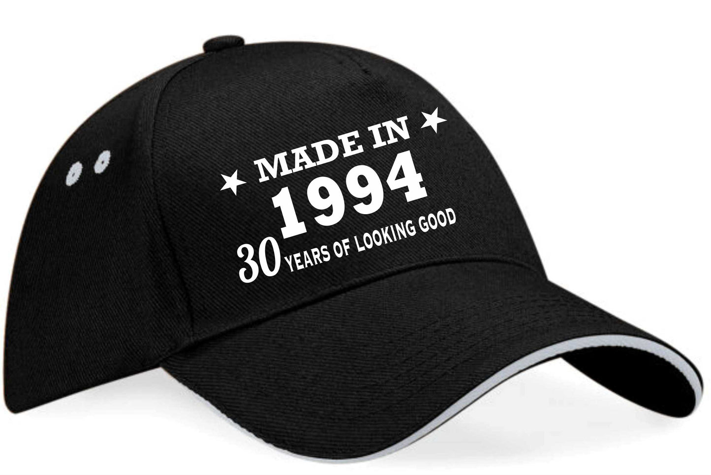 Made in 1994 30th Birthday Baseball Cap 30 Year Old Gift For Men & Ladies