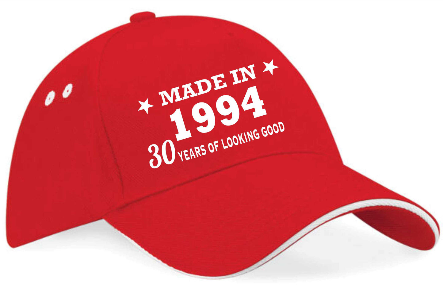 Made in 1994 30th Birthday Baseball Cap 30 Year Old Gift For Men & Ladies