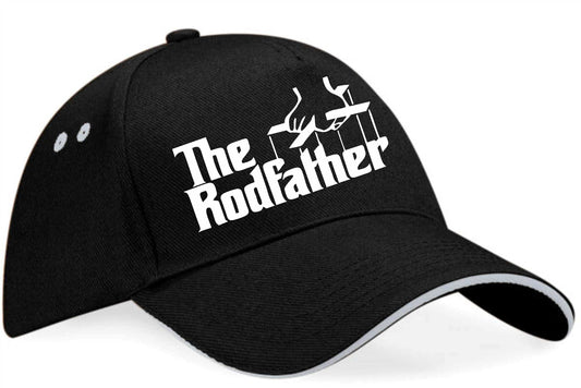 The Rodfather Baseball Cap Fisherman Fishing Gift For Men & Ladies