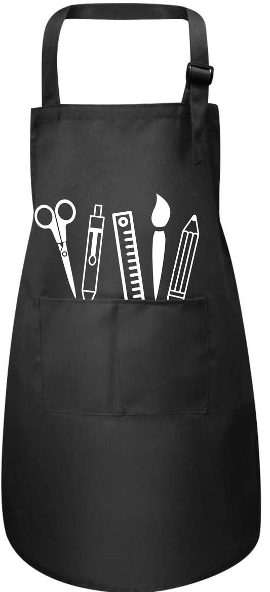School Painting Artist Kids Apron