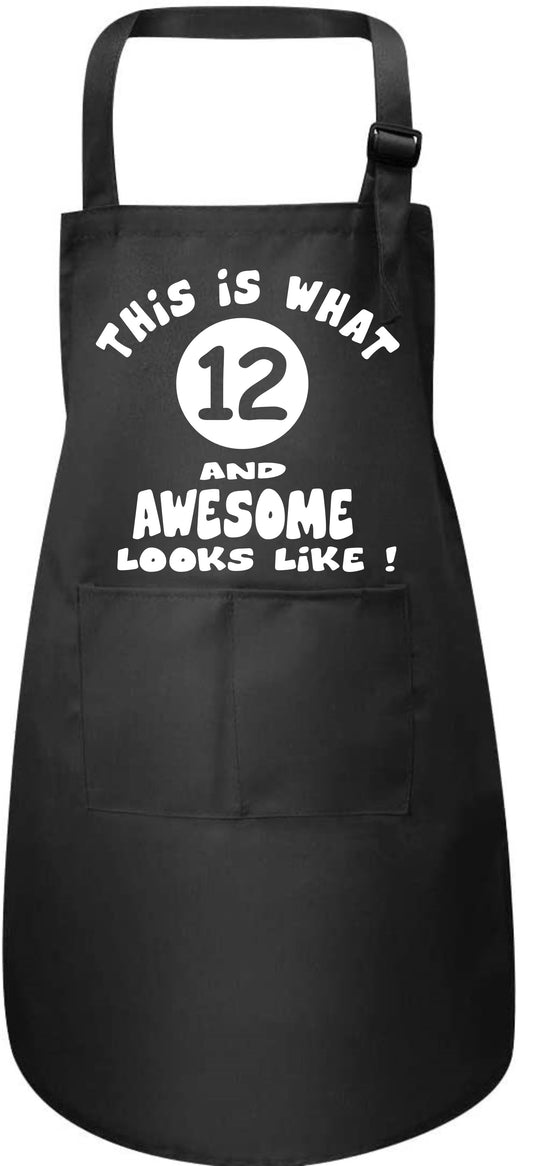 12th Birthday Gift Baking Cooking Crafting Apron