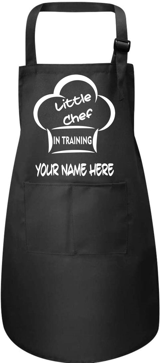 Personalised Kids Apron Little Chef in Training