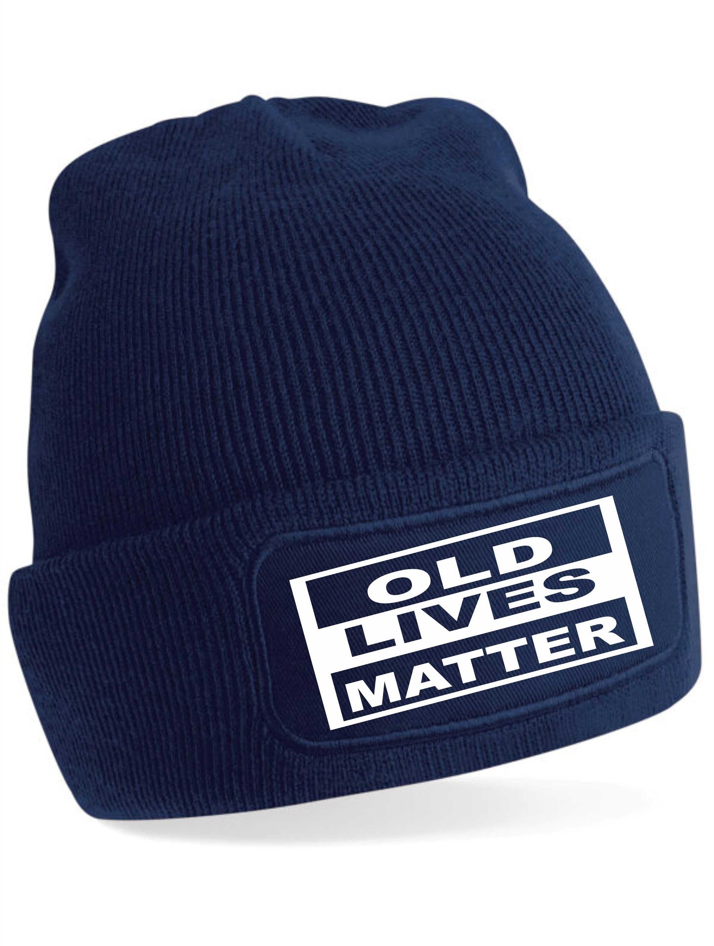 Old Lives Matter Birthday Gift For Men Fathers Day Beanie Hat