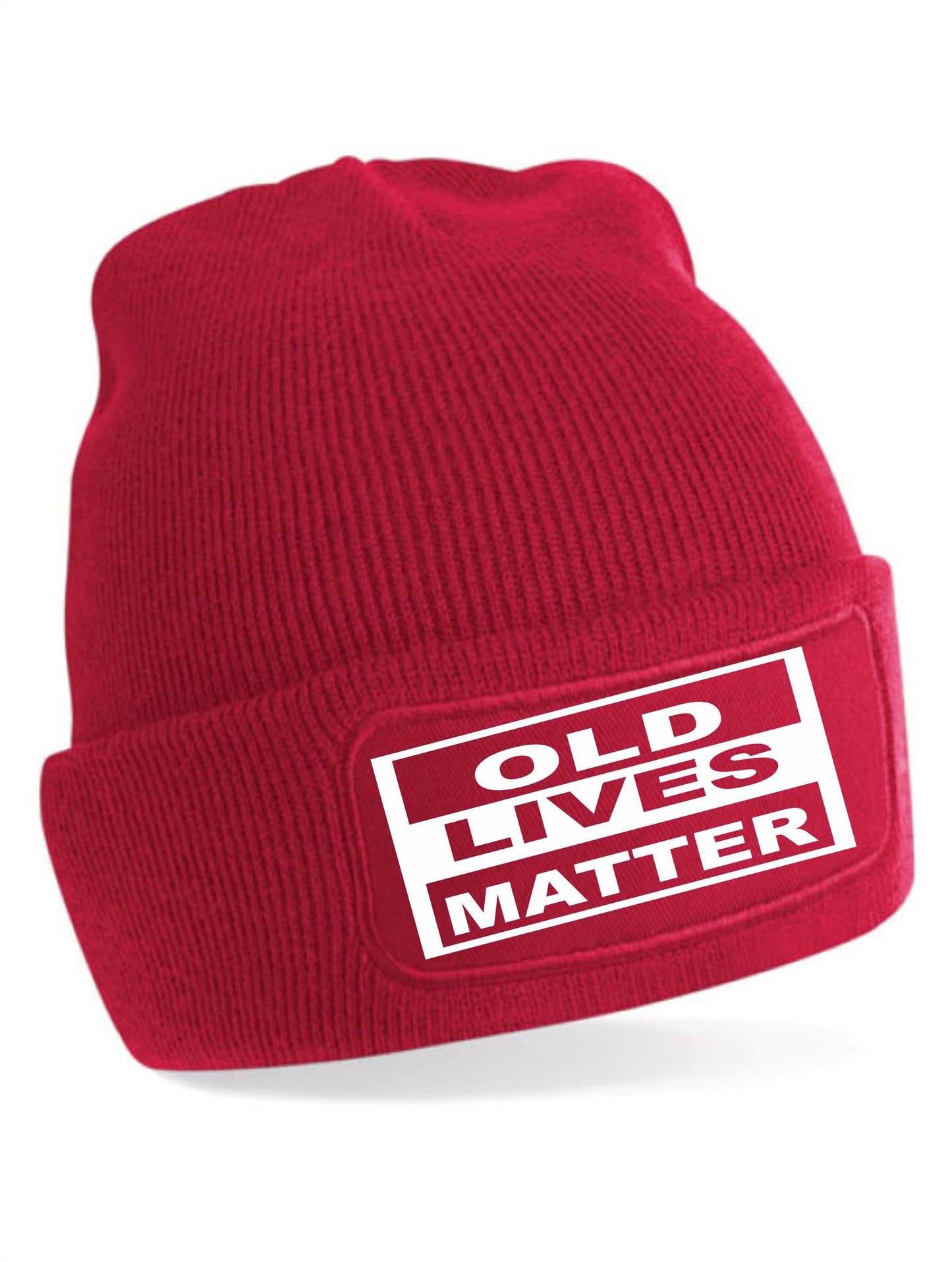 Old Lives Matter Birthday Gift For Men Fathers Day Beanie Hat
