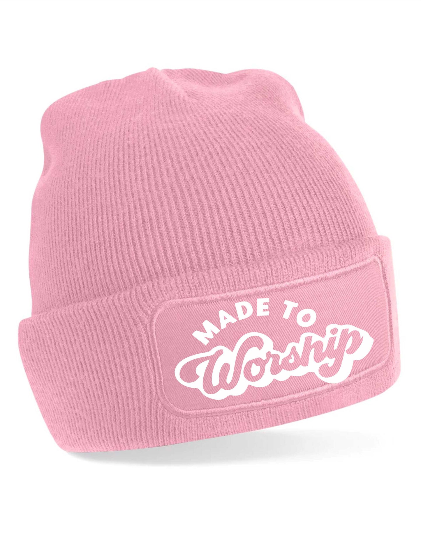 Made To Worship Beanie Hat Religious Birthday Gift For Men & Ladies