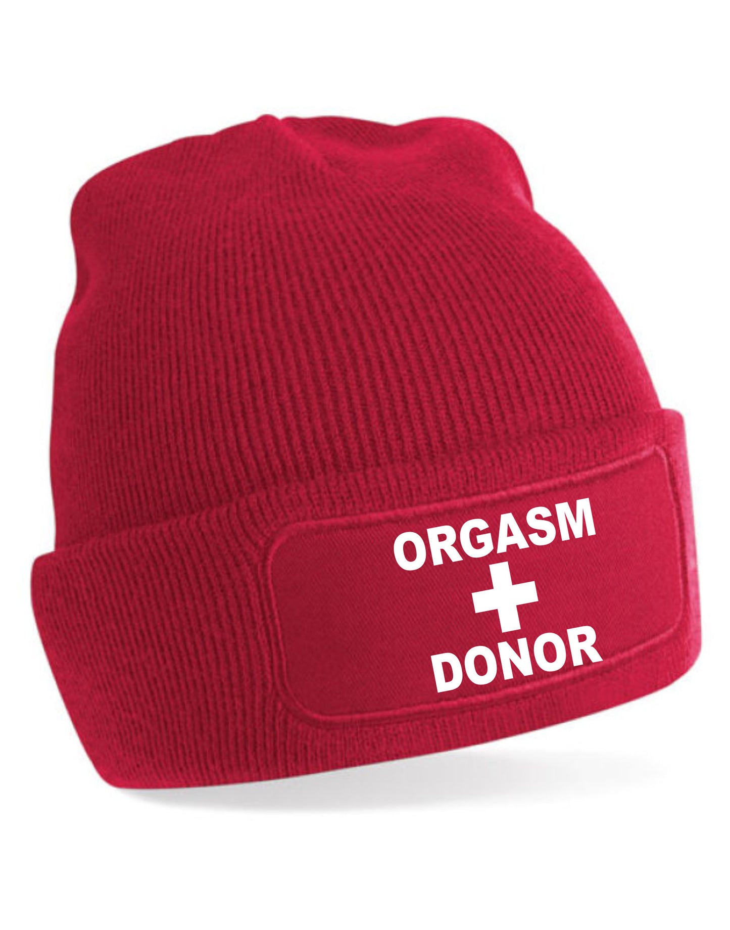 Orgasm Donor Beanie Hat Funny Slogan Birthday Gift For Men