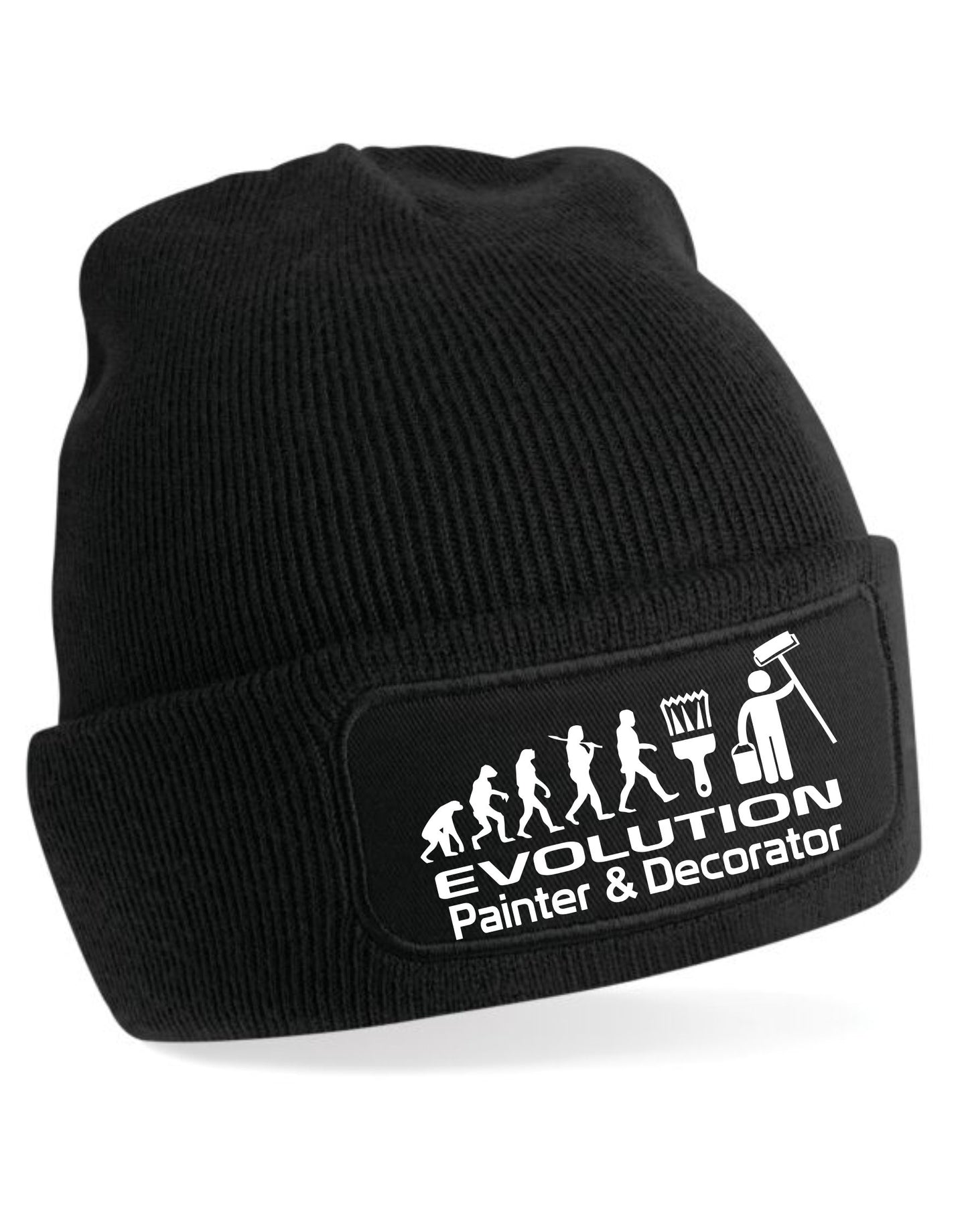 Evolution of A Painter Beanie Hat Great Gift For Any Decorators Men & Ladies