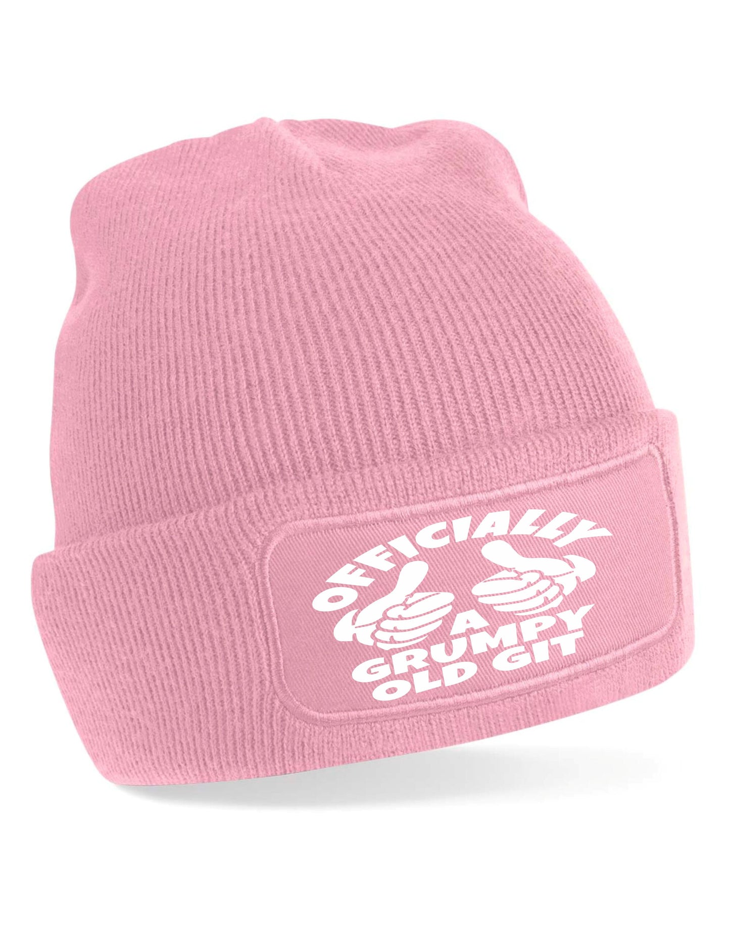 Officially A Grumpy Old Git Beanie Hat Birthday Father's Day Gift For Men