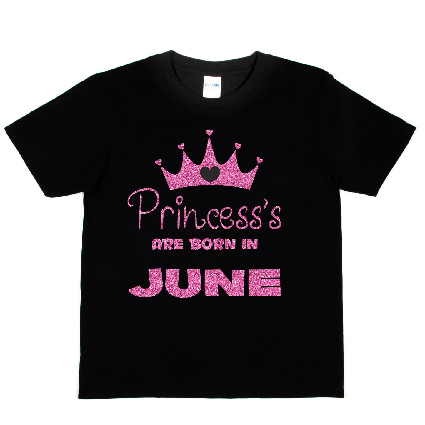 Birthday Girls T-shirt Princess's Are Born In June T-Shirt