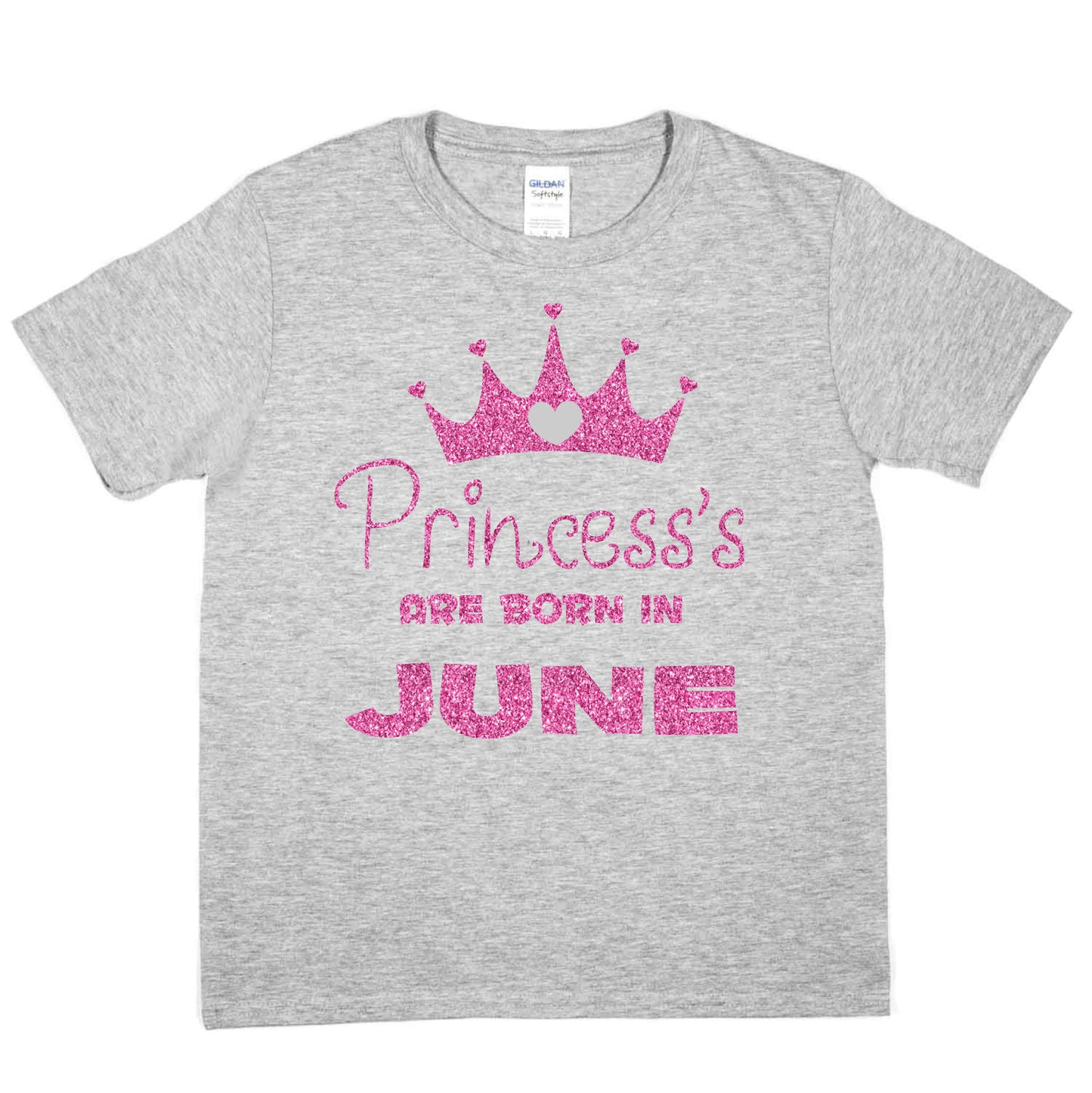 Birthday Girls T-shirt Princess's Are Born In June T-Shirt
