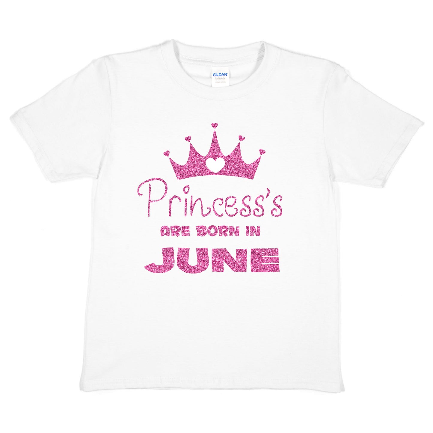 Birthday Girls T-shirt Princess's Are Born In June T-Shirt