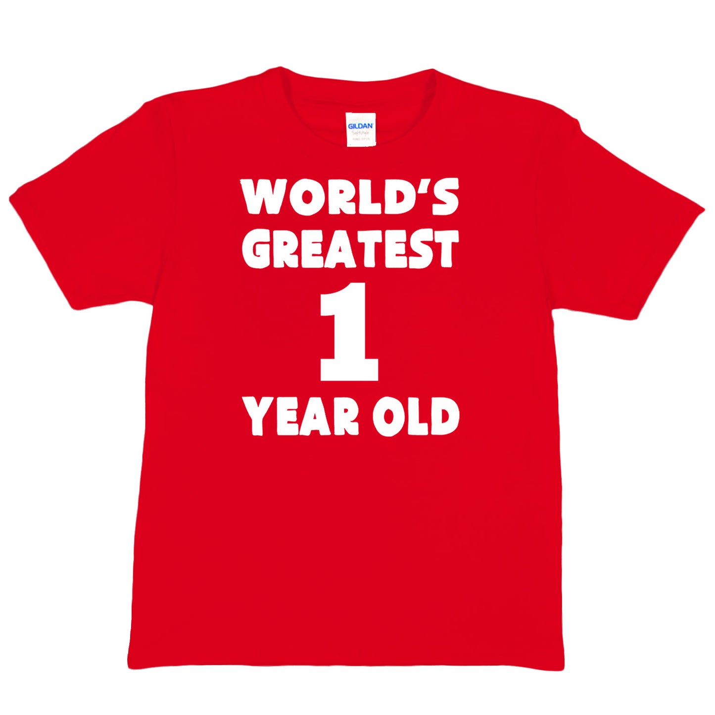 Worlds Greatest 1 Year Old 1st Birthday T-shirt