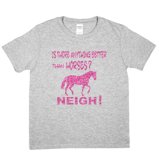 Is There Anything Better Than Horse Riding Girls T-Shirt
