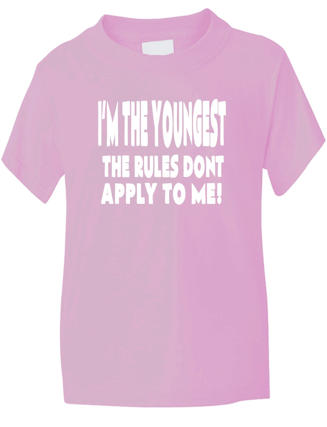 I'm The Youngest Rules Don't Apply To Me Kids T-Shirt