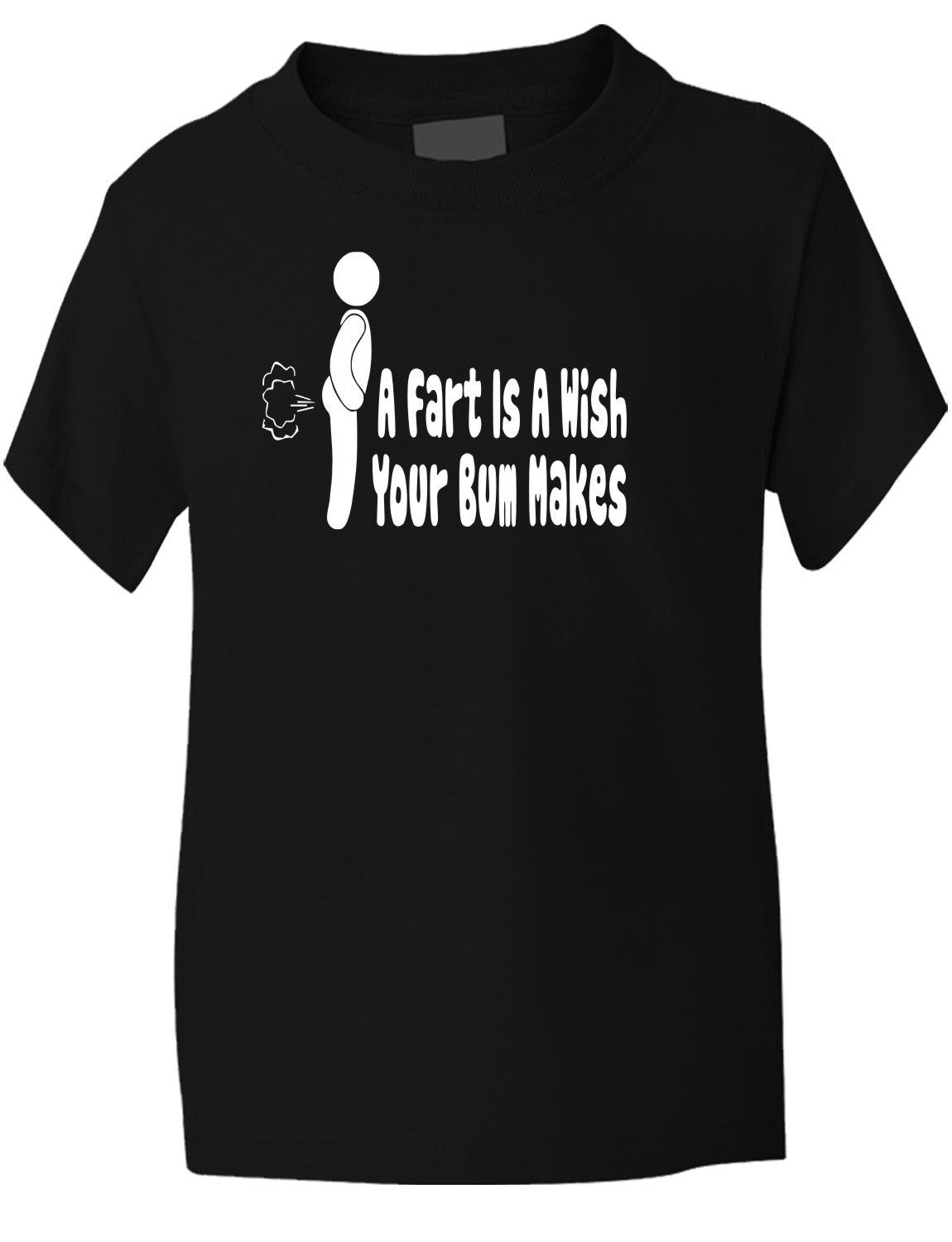 A Fart Is A Wish Your Bum Makes Kids T-shirt