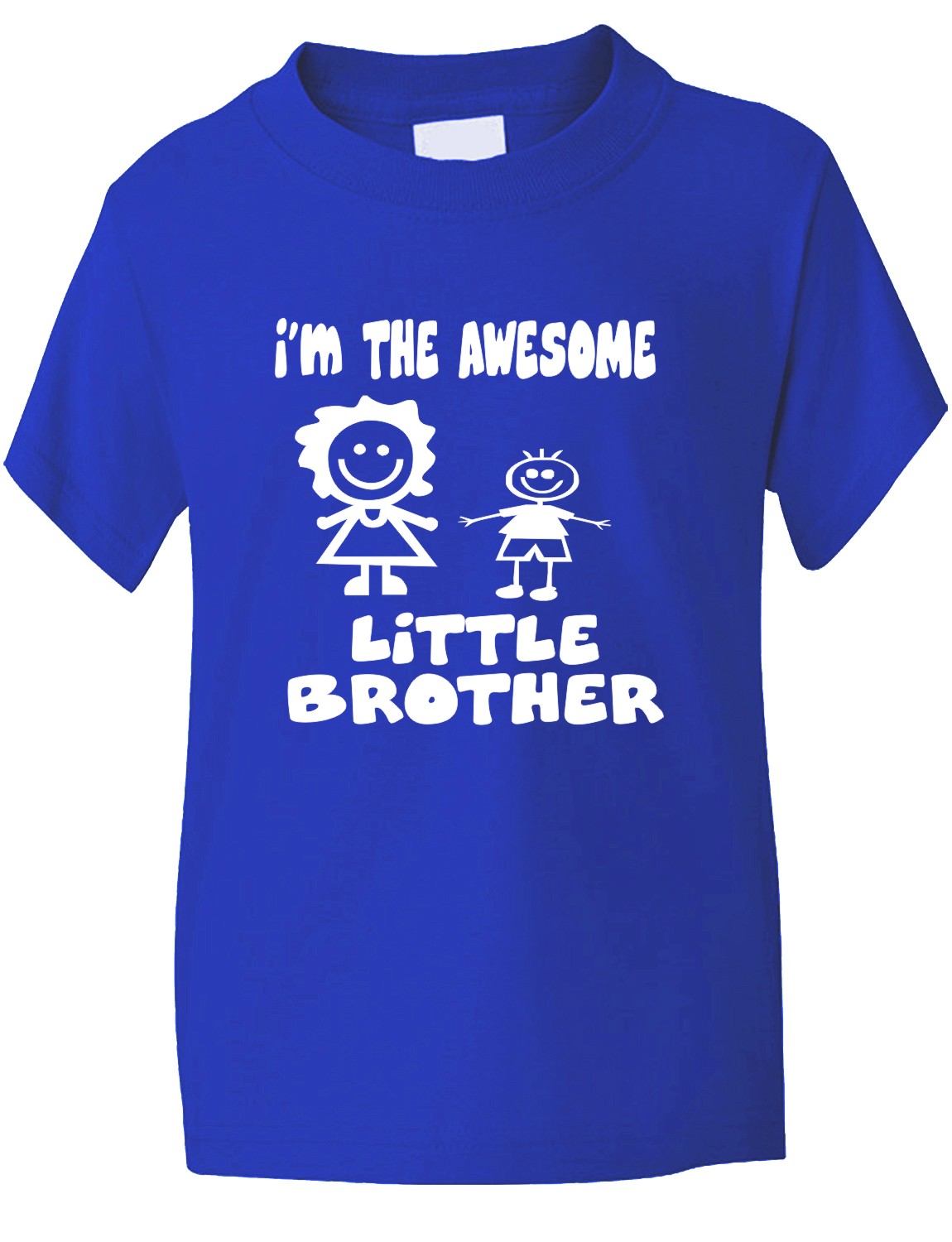 I'm The Awesome Little Brother Of Big Sister Kids T-Shirt