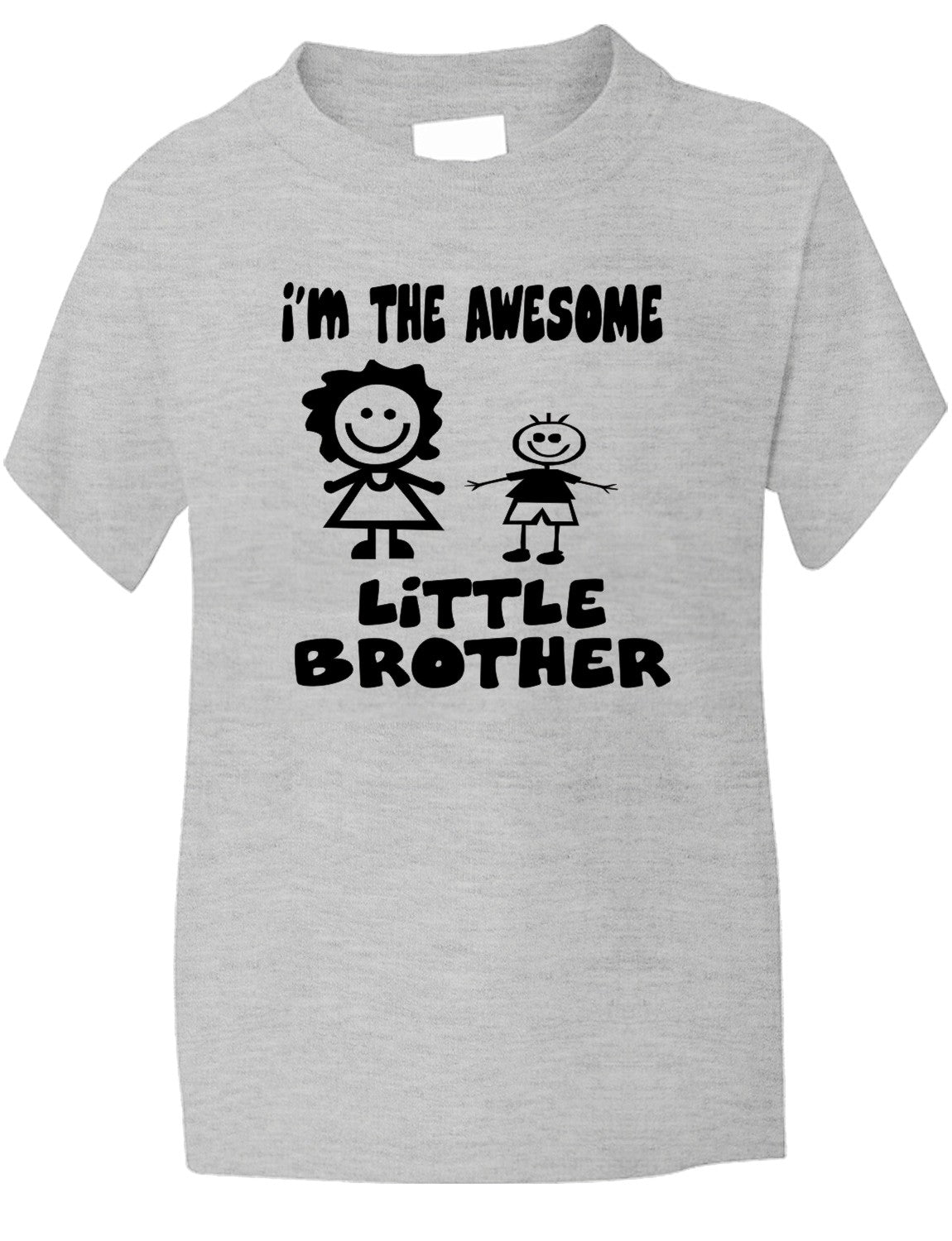 I'm The Awesome Little Brother Of Big Sister Kids T-Shirt