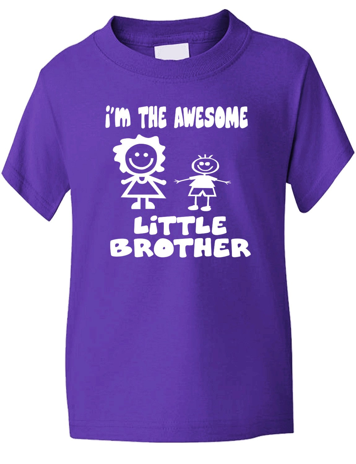 I'm The Awesome Little Brother Of Big Sister Kids T-Shirt