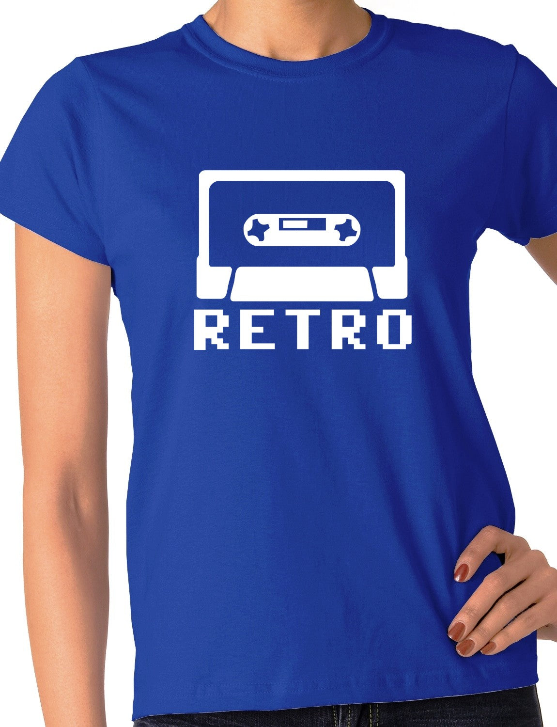 Retro Music Ladies T-shirt