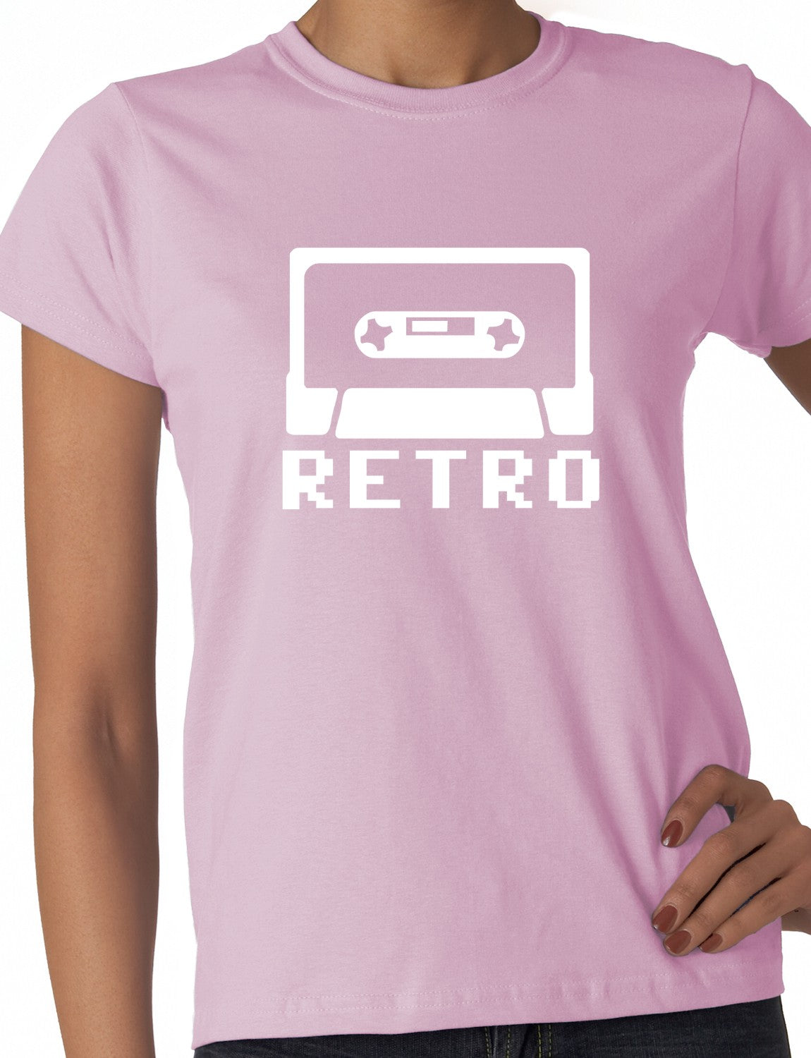 Retro Music Ladies T-shirt